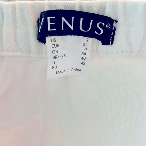 VENUS Strapless Lace Up Jean Jumpsuit - Picture 7 of 10